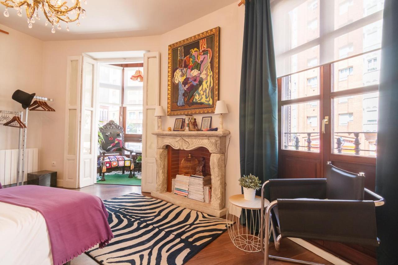 Ferienwohnung Amplio Y Elegante Con Diseno Vintage Portugalete Exterior foto